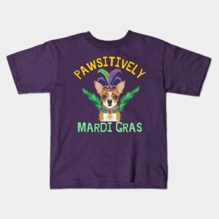 Chihuahua Mardi Gras Festival Kids T-Shirt